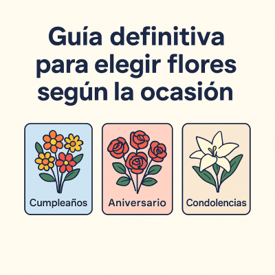 Guía definitiva para elegir flores según la ocasión